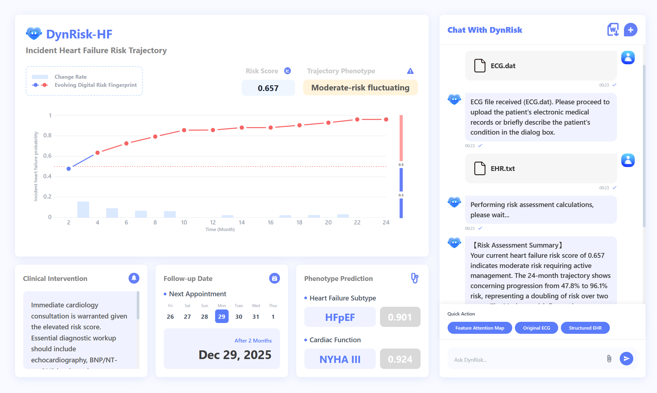 DynRisk-HF Dashboard